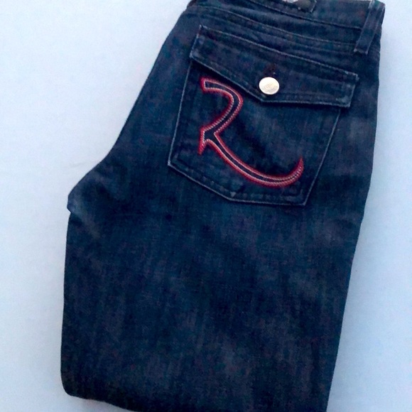 VINTAGE ROCK & REPUBLIC KURT FLARE BOOT JEANS 29x36 π